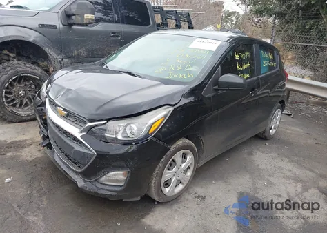 2019 Chevrolet Spark Ls Cvt z USA, uszkodzony, nr VIN KL8CB6SA4KC733811